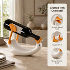 Tipsy Goose Wine Holder