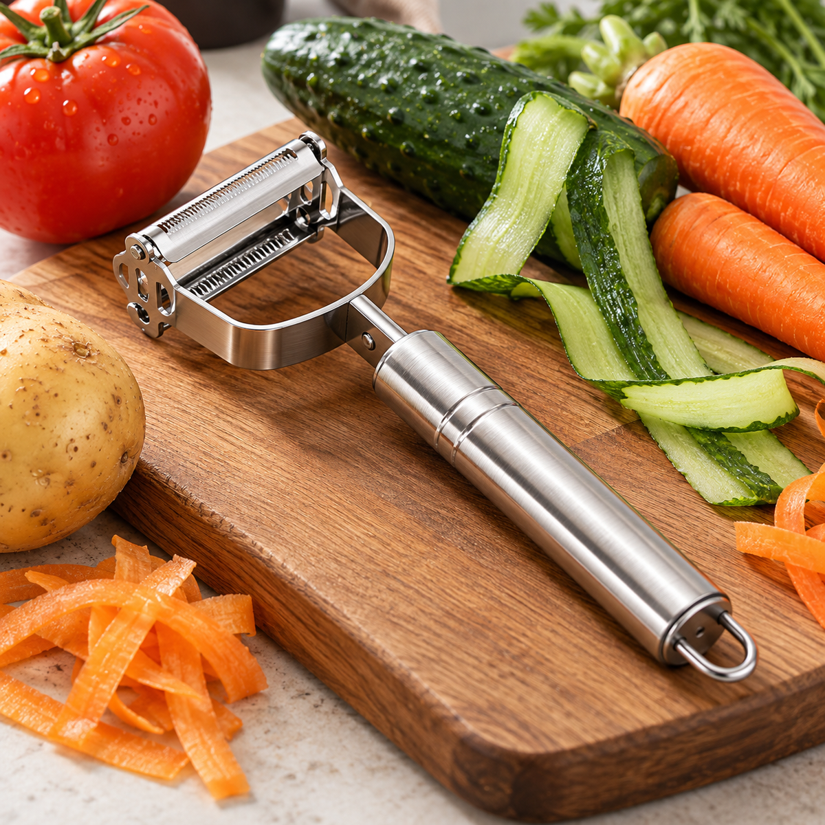 Stainless Steel Simple Sharp Vegetable Peeler