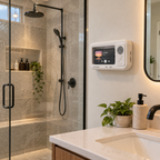 Shower Jam Waterproof Phone Holder Speaker
