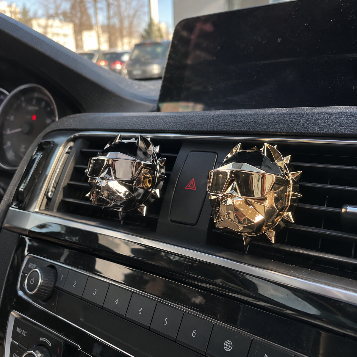 Luxury Bulldog Car Air Freshener