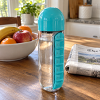 Water Bottle Daily Pill Organizer