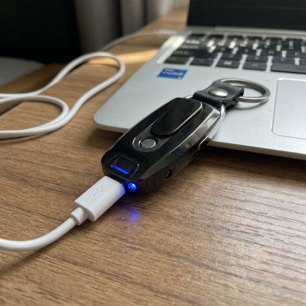 USB Rechargeable Windproof Plasma Flameless Electronic Lighter
