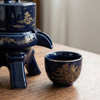 Vintage Chinese Style Unique Ceramic Tea Set