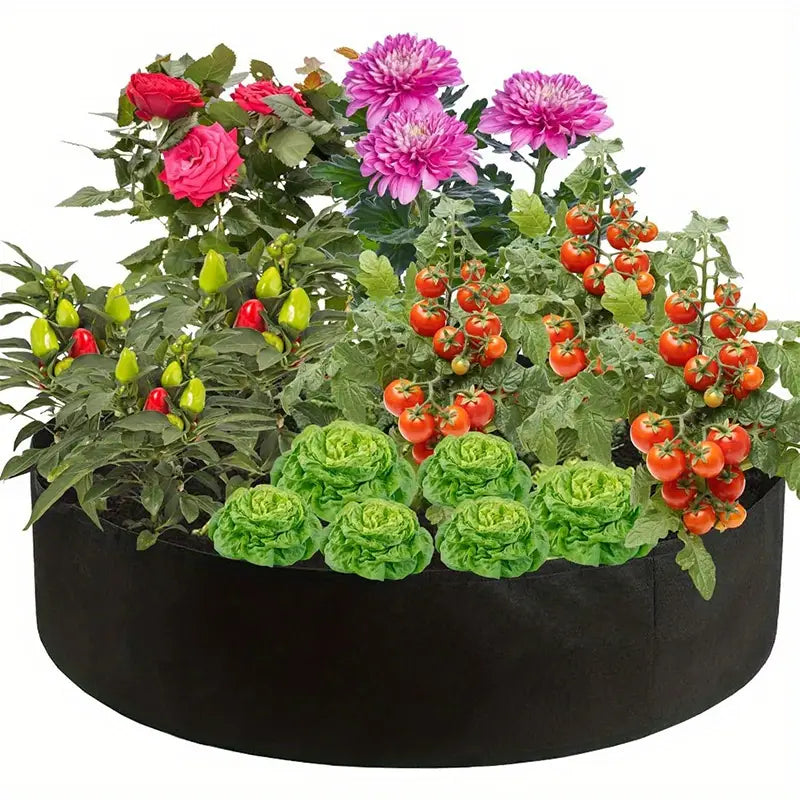 Zevolim| Round Plant Growth Bag – Garden Container for Easy Plant Growth