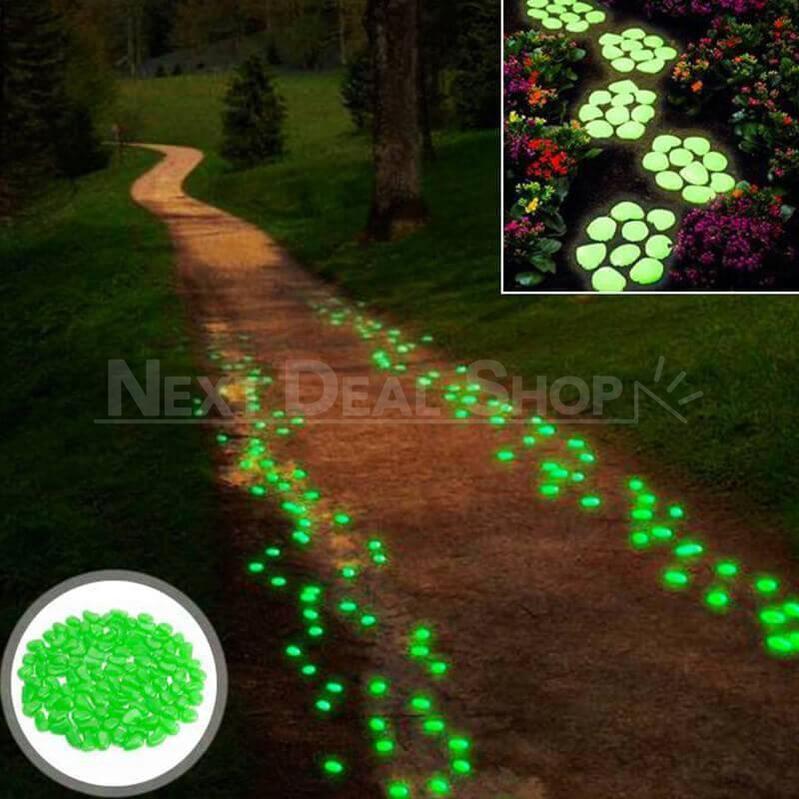Zevolim| Glow-in-the-Dark Garden Pebbles
