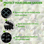Zevolim| Rectangular Plant Bowl – Seedling Tray for Efficient Germination and Growth of Seedlings