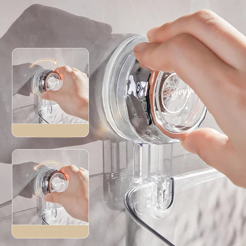 Practical wall shelf | Drill-free storage in the bathroom