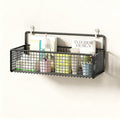 Metal hanging basket without drilling, mesh design