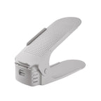 Foldable shoe rack made of plastic