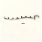 Wall hooks for clothing, stainless steel, multiple