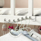 Wall hooks for clothing, stainless steel, multiple