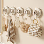 Suction cup hooks for bathroom and kitchen