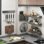 Stainless Steel Kitchen Wall Shelf