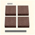 Felt chair glides, self-adhesive, furniture protection