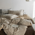 Bedding set cotton, vintage style, 4-piece