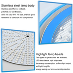 15W LED Stainless Steel Wall-Mounted Pool Light