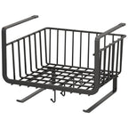Wall-mounted kitchen shelf made of carbon steel