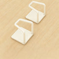 Stainless steel wall hooks without drilling, set of 6/8