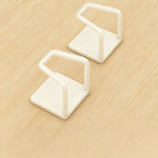 Stainless steel wall hooks without drilling, set of 6/8