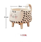 Happy Cat Long Legs Ceramic Mug
