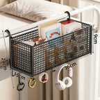 Bed shelf for hanging, steel mesh