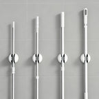 Wall hooks without drilling for brooms and cleaning cloths