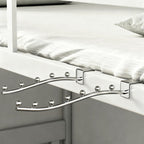 Wall hooks for clothing, stainless steel, multiple
