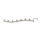 Wall hooks for clothing, stainless steel, multiple