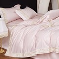 Cotton bedding set, 4-piece, long-staple