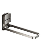 Towel holder with suction cup, foldable