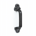 Cast iron door handle in vintage style