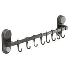 Kitchen hanger with suction cup, drill hole free