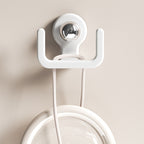Shoe hanger with suction cup, no drilling required