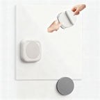 Magnetic wall mount for remote controls, no drilling