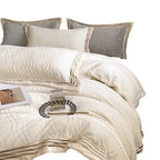 Bedding set made of milk fleece, 4-piece, winter