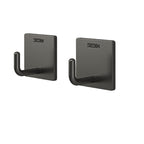 Stainless steel adhesive hooks with strong hold