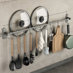 Stainless Steel Hook Rack for Kitchen Tools