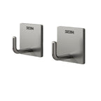 Stainless steel adhesive hooks with strong hold