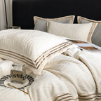 Bedding set made of milk fleece, 4-piece, winter