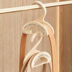Plastic hanging hooks, stackable, for bags