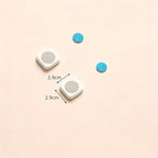 Magnetic wall mount for remote controls, no drilling