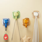 Self-adhesive wall hook, load-bearing