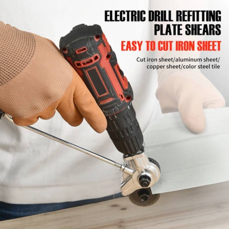 Zevolim | Heavy-Duty Metal Cutting Adapter for Drill