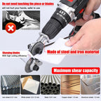 Zevolim | Heavy-Duty Metal Cutting Adapter for Drill