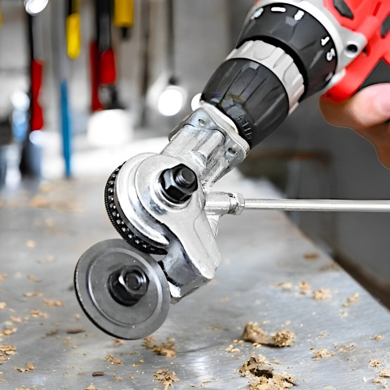 Zevolim | Heavy-Duty Metal Cutting Adapter for Drill