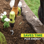 Zevolim| DrillDigger Pro – Carbon Steel Garden Hole Digger for Fast Planting
