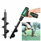 Zevolim| DrillDigger Pro – Carbon Steel Garden Hole Digger for Fast Planting