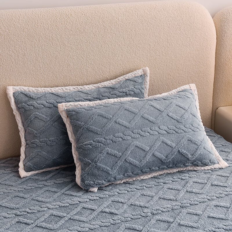 Zevolim| Duvet Cover Set Soft Velvet Bedding