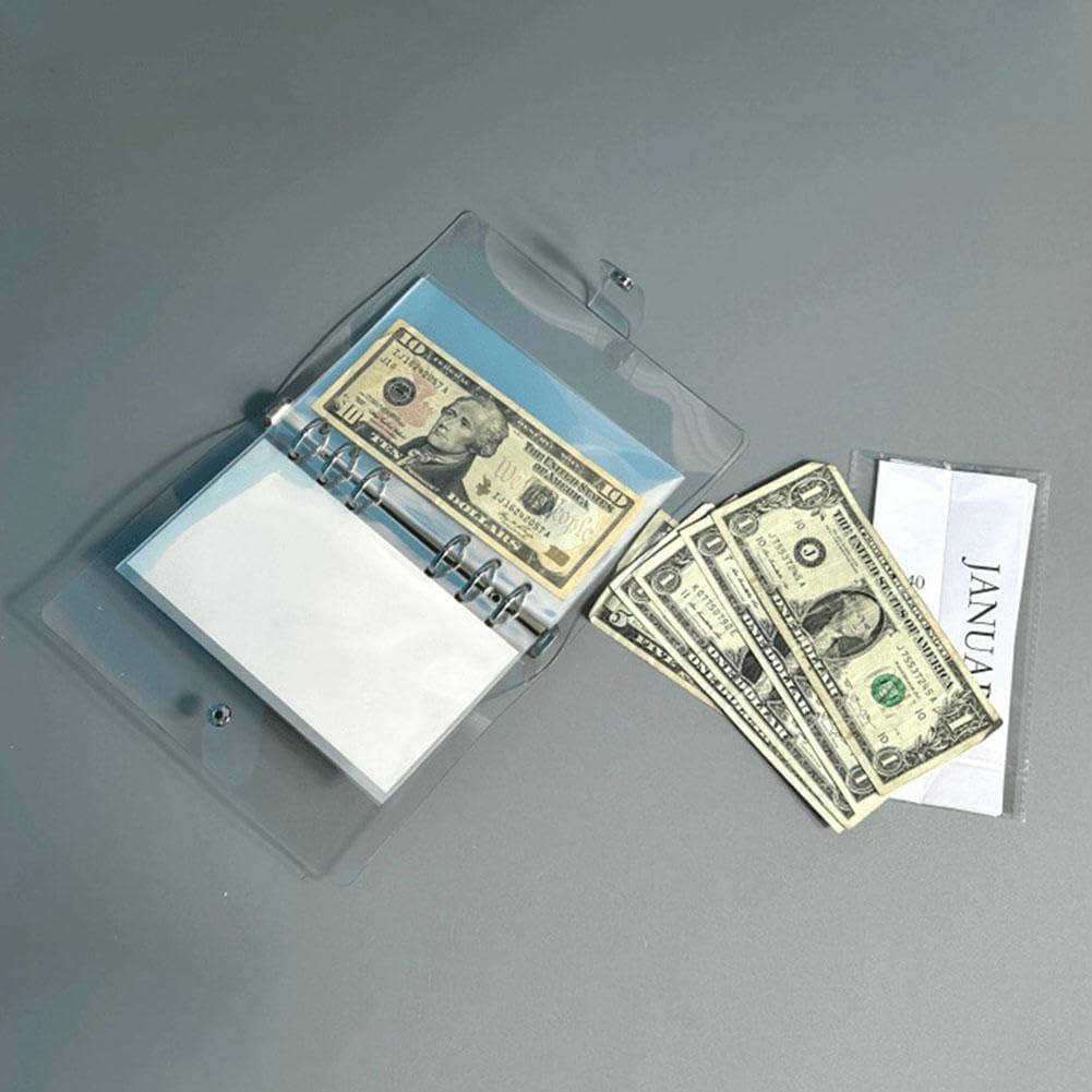 12-Month Envelopes Money-Saving Challenge Binder