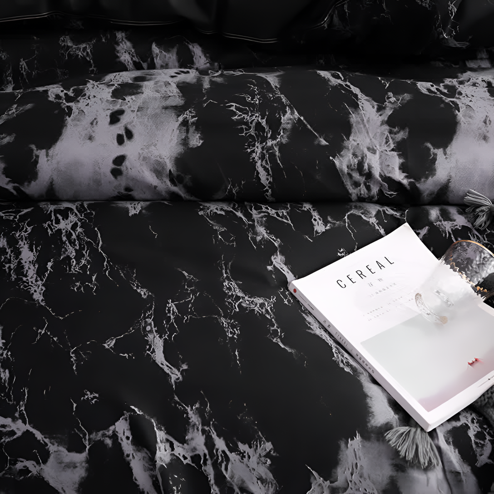 Zevolim| Marble Blanket Modern Soft Bedding Set
